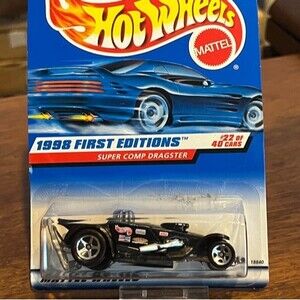 Vintage Hot Wheels 1998 First Editions #22 Super Comp Dragster